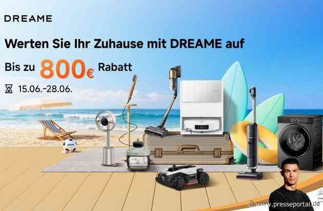 Prime Day 2026: Dreame senkt die Preise für Saugroboter, Mähroboter und Beauty-Produkte um bis zu 800 Euro