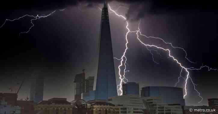 London divided by those who got sleep and those who didn’t after epic thunderstorm
