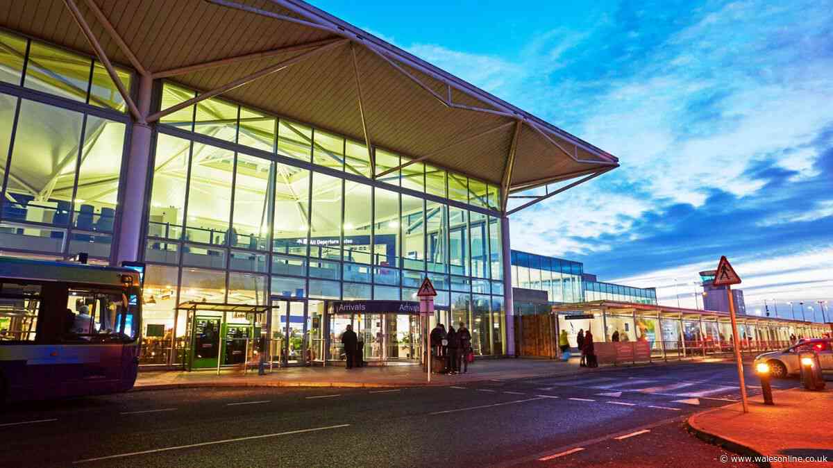Bristol Airport closed leaving hundreds of passengers stranded