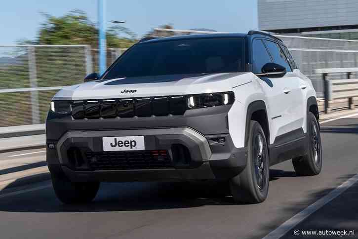 Elektrische Jeep Compass nu ook met ruim 670 kilometer bereik