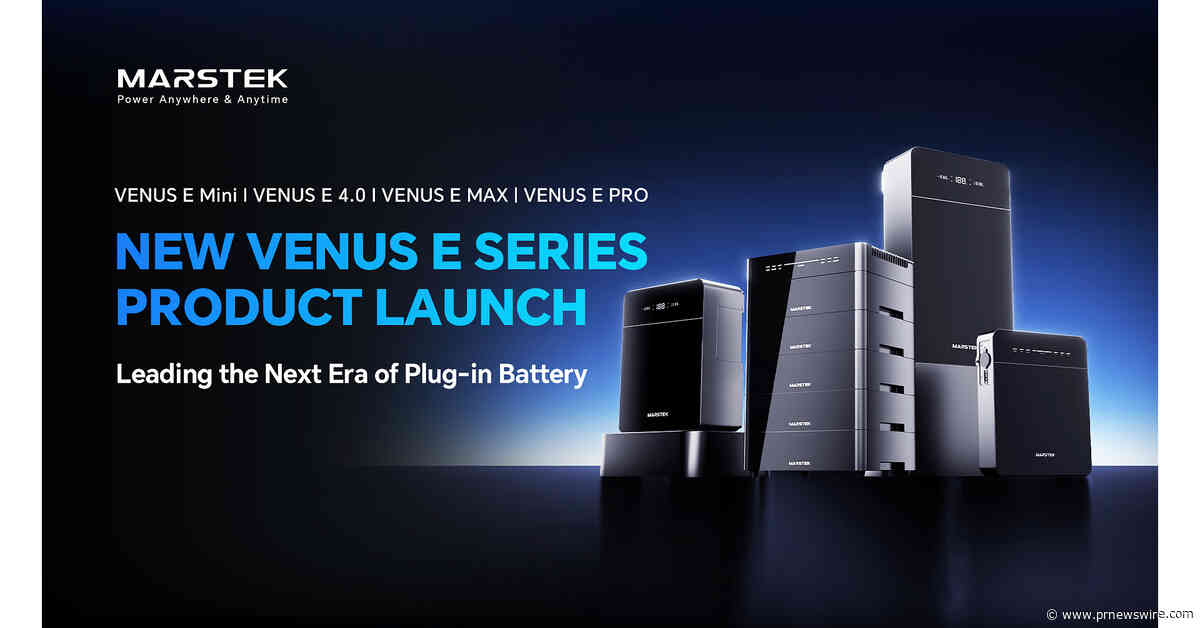 MARSTEK präsentiert auf der Intersolar Europe 2026 die neue VENUS E-Serie und eröffnet die nächste Generation von Plug-in-Batterien