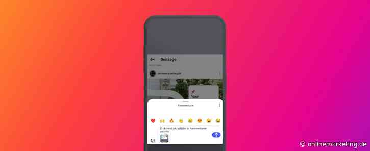 Instagram lässt User jetzt mit Bildern kommentieren – die spannendsten Inhalte bald unter dem Post?