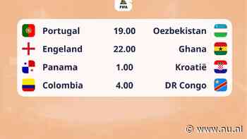 Dagprogramma WK | Bekritiseerde Cristiano Ronaldo en Kroatië moeten aan de bak
