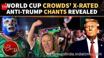 Trump 'TERRIFIED' Of World Cup Crowds? Football Fans Mock POTUS With X-RATED Epstein Chants | WATCH