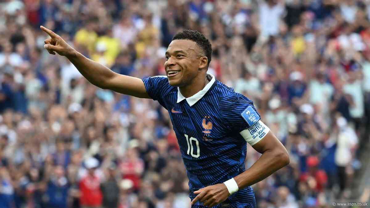 Mbappé not thinking about Golden Boot after brace