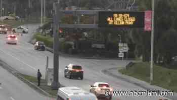 Man killed in crash that shut down all lanes of southbound Don Shula Expressway