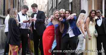 Cambridge University students celebrate end of exams at lavish Trinity May Ball
