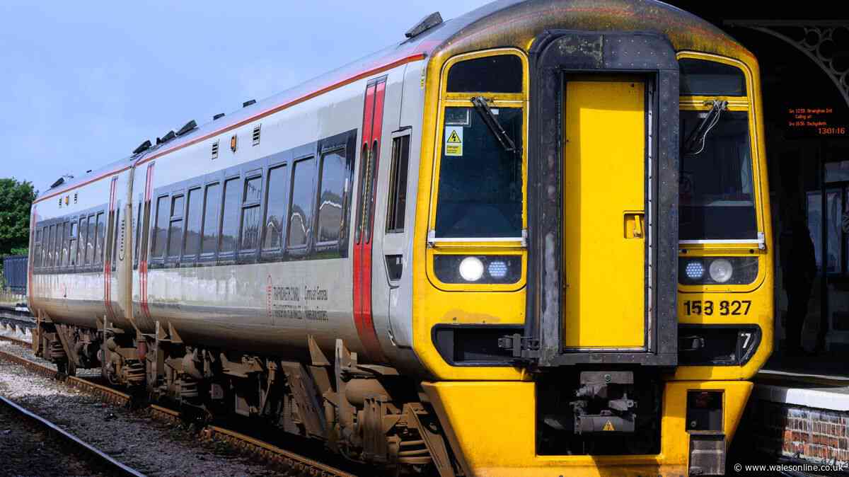 Do not travel warning issued to rail passengers in Wales