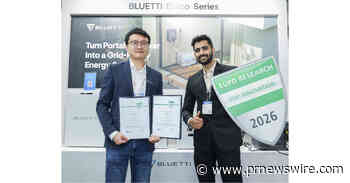 BLUETTI gewinnt den „Top Innovation Award 2026" von EUPD Research in Europa