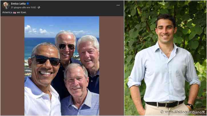 “Letta, ma cosa cazzo dici?”: l’assessore Pd di Milano contro l’ex premier che ha definito una foto con Obama, Bush, Clinton e Biden “l’America che amiamo”
