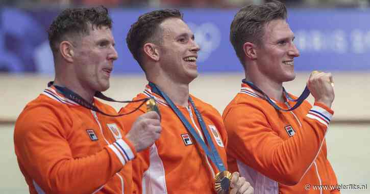 Harrie Lavreysen verkent olympische wielerbaan van Los Angeles 2028