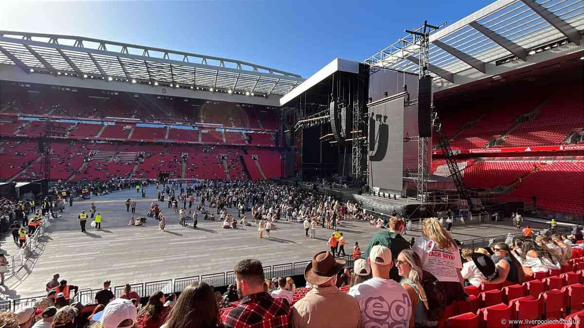 Foo Fighters at Anfield heat advice as amber weather warning issued
