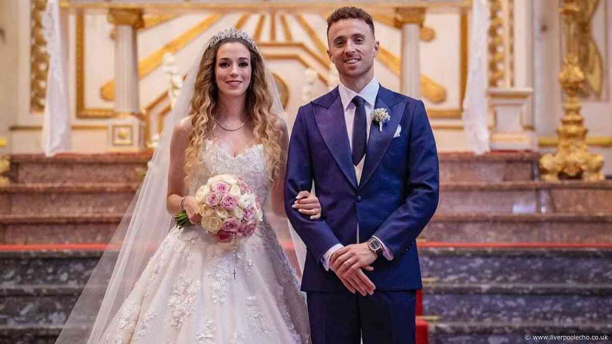 Diogo Jota's wife shares Liverpool icon's heartbreaking wedding speech on couple's anniversary