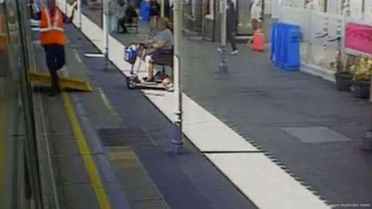 London Overground driver 'distracted by phone' when leaving station with ramp still attached