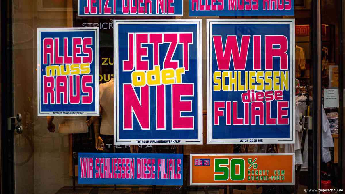 Zahl der Insolvenzen erreicht höchsten Stand seit 2013
