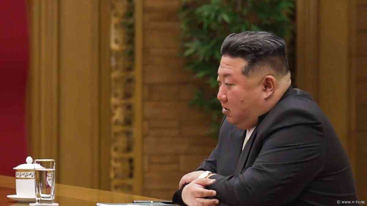 Nordkorea rüstet weiter auf: Kim gibt strategischen Lenkwaffenkreuzer in Auftrag