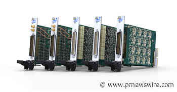 Pickering Expands Analog Output Portfolio for Functional Test and HIL