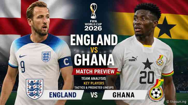 World Cup: Everything to know about England vs Ghana match
