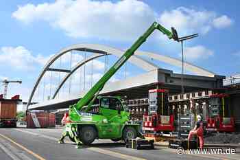 Abbau der Behelfsbrücke: Nächste Sperrung in der „Spinne“