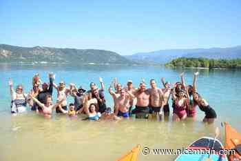 « C’est avant tout une expérience humaine » : une trentaine d’adultes en situation de handicap effectuent une traversée dans le lac de Sainte-Croix, près de Draguignan
