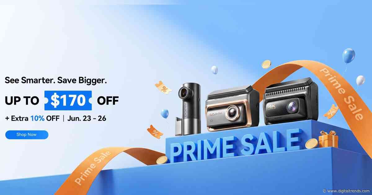 These DDPAI Prime Day deals make upgrading your car’s security system a no-brainer