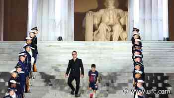 UFC Freedom 250 Gear Took Center Stage At The Lincoln Memorial