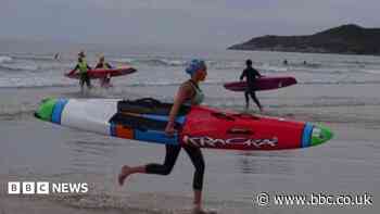 Life saving coach gives swim safety advice