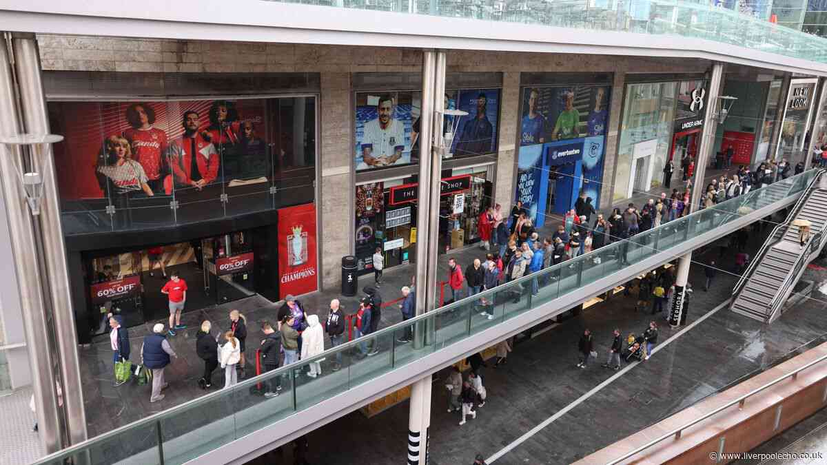 Huge change to two Liverpool FC stores this week