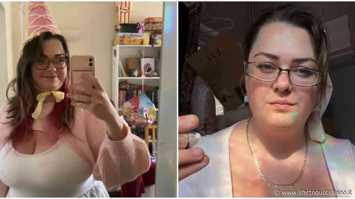 “Il mio seno enorme taglia 8 mi fa stare curva come un gambero. Ho dolori alla schiena talmente forti che piango sotto la doccia”: lo sfogo di Lacey-Love Kent