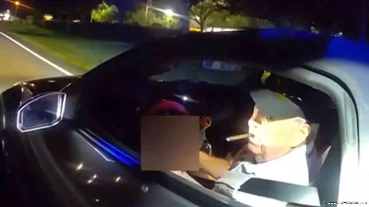 Amerikaan (85) gearresteerd voor straatracen, scheerde met meer dan 170 kilometer per uur over de weg