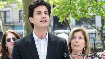 Post no bills! Kennedy heir Jack Schlossberg's campaign signs keep popping up...after landlord removes them