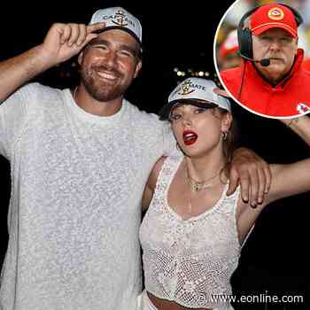 Chiefs Coach Andy Reid Teases Travis Kelce, Taylor Swift Wedding Gift