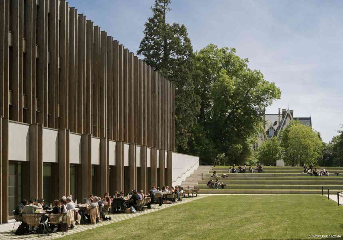 Kreuz und Riegel in Saint-Germain-en-Laye - Campuserweiterung von Baumschlager Eberle Architekten