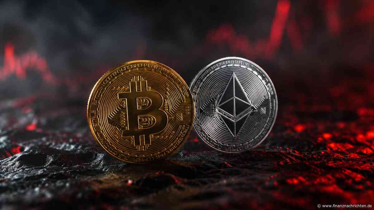Rote Kurse: Tech-Selloff erfasst Kryptomarkt - Bitcoin und Ethereum stürzen ab