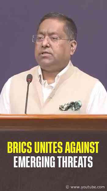 BRICS देशों ने उभरते खतरों से निपटने पर किया विचार-विमर्श