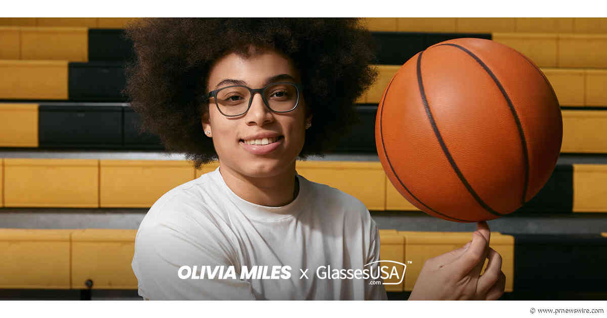 WNBA Star Olivia Miles and GlassesUSA.com Team Up to Launch "Trust Your Vision" Eyewear Collection