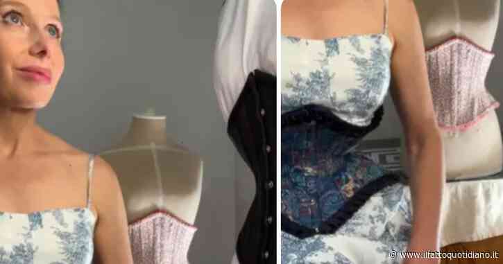 “Porto il corsetto quasi 24 ore al giorno per arrivare ad avere il girovita più stretto del mondo, punto ai 38 centimetri. Se lo tolgo perdo progressi, quindi ci dormo anche”: la storia di Sarah Belle