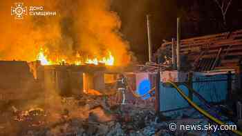 Scores of drones target Moscow as Russian strikes on Ukraine kill six