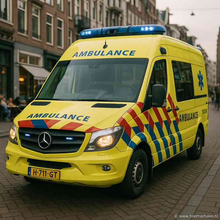 Ongeval op kruising in Zwaag