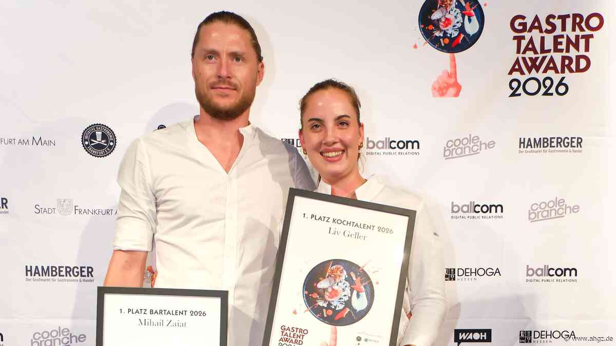 Auszeichnung: Gastro Talent Awards 2026 in Frankfurt vergeben