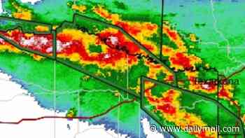 'Do not drive' warnings issued across five US states as destructive storms batter parts of the nation