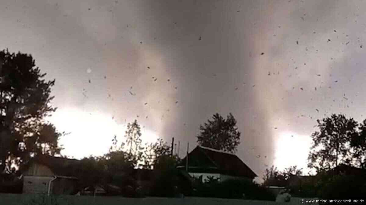 Mehrere Verletzte: Heftiger Tornado wütet in Russland und verursacht schwere Schäden
