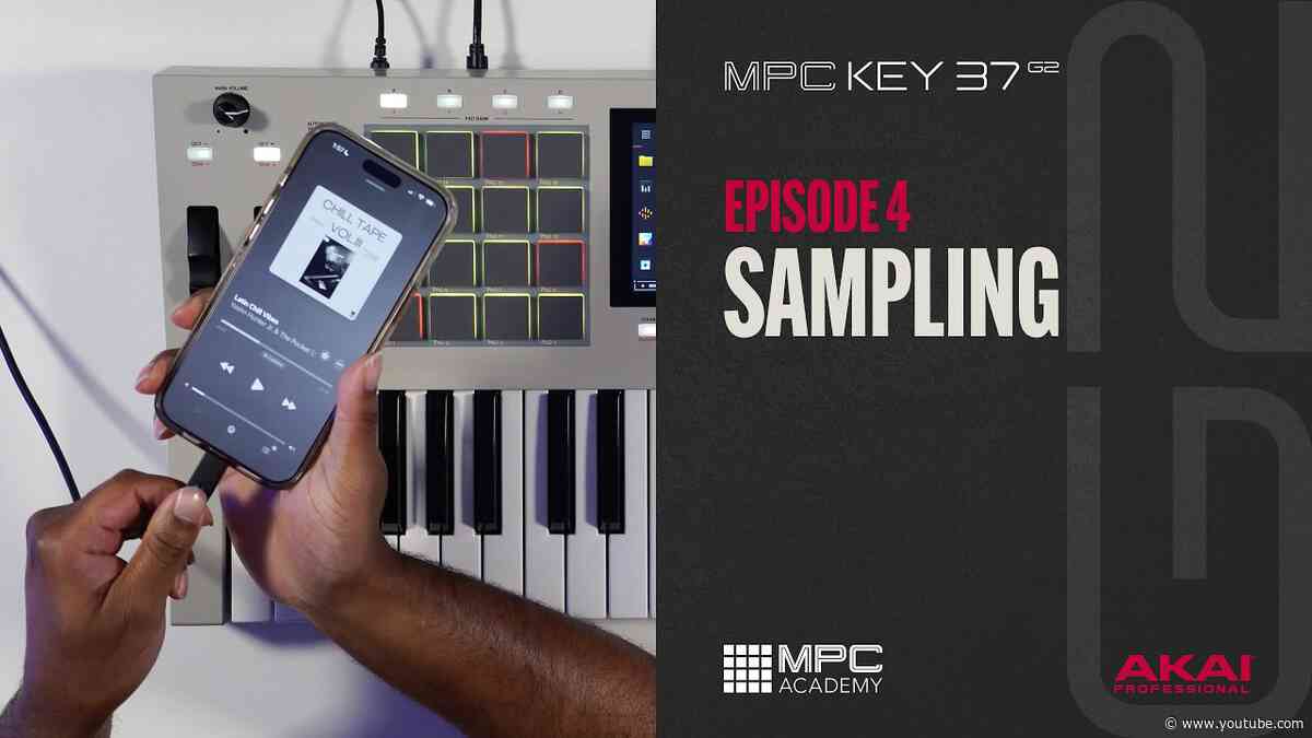 Getting Started with MPC Key 37 G2 | Sampling