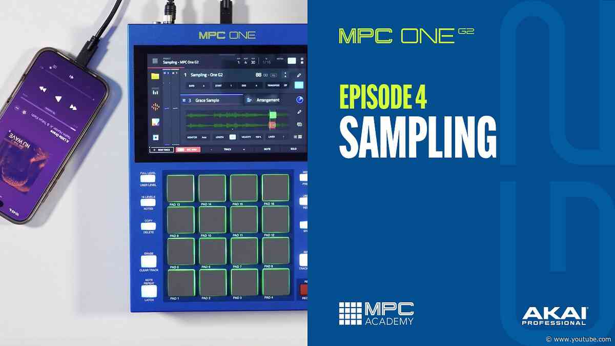 Getting Started on MPC One G2 | Sampling