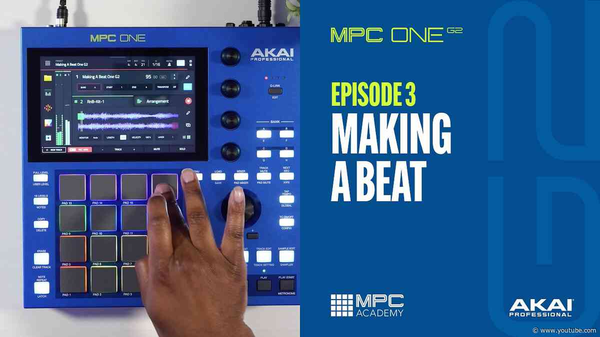 Getting Started on MPC One G2 | Making a Beat