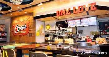 Raising Cane’s has opened its first airport location