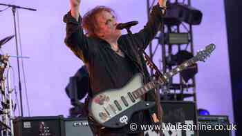 Stage times for The Cure at Blackweir Live, Cardiff