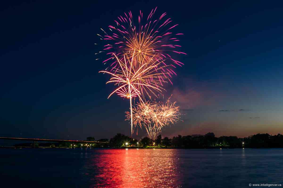 Personal fireworks banned in urban areas of Belleville on Canada Day