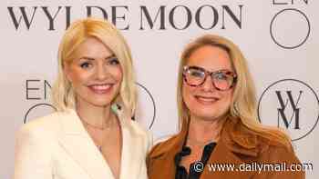 Tamzin Outhwaite reveals she is related to pal Holly Willoughby and gives an insight into their family gatherings