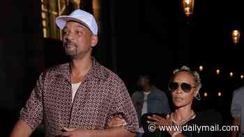 Will Smith and wife Jada Pinkett enjoy night out in Paris with nepo baby son Jaden in rare family outing